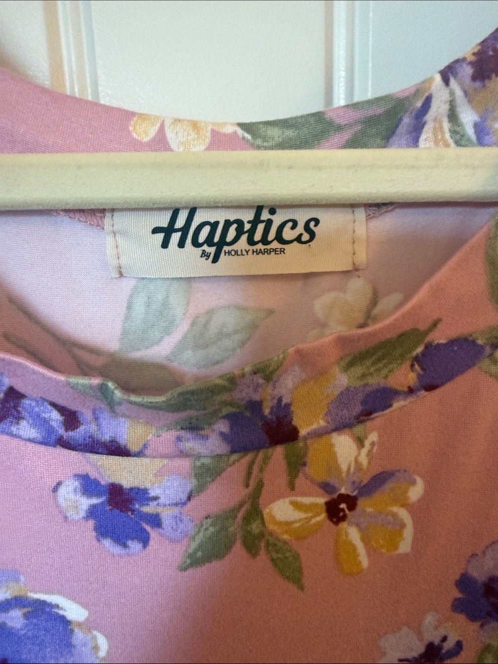 Haptics Mauve Lavender Floral Babydoll Dress - Picture 2 of 7